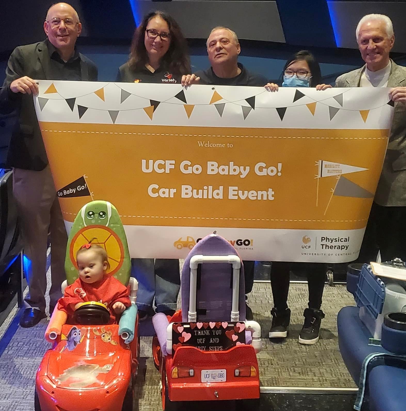 VARIETY DONATES TWO MOBILITY CARS TO SPACE COAST EARLY STEPS Variety