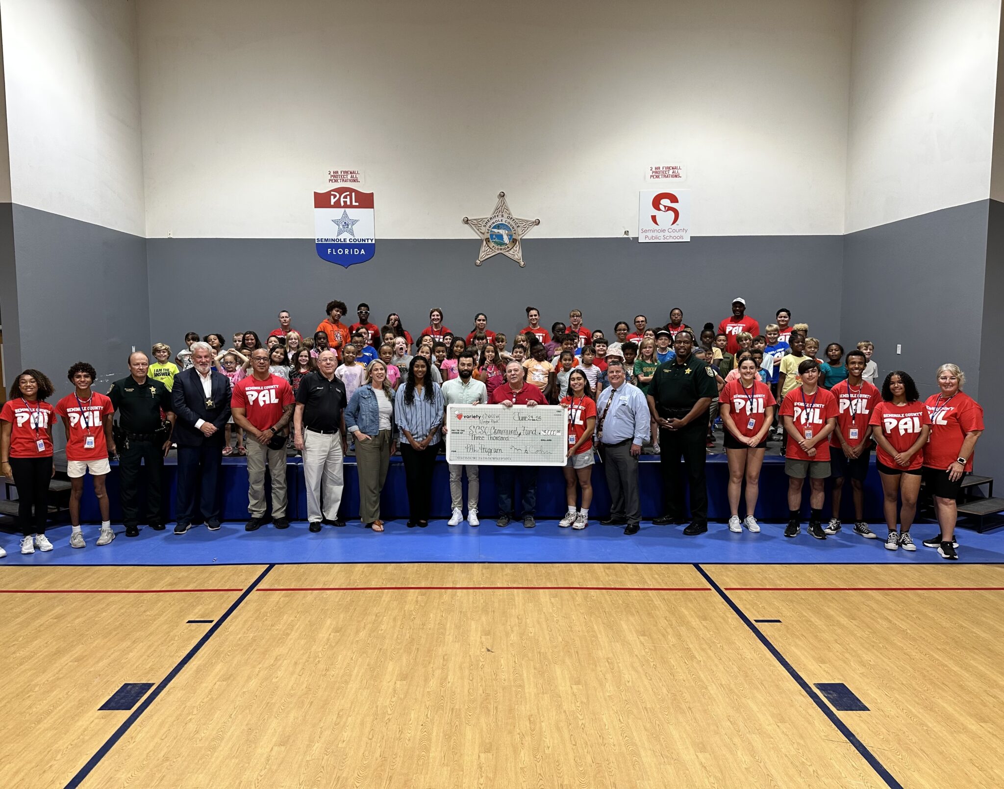 $3,000 CHECK PRESENTATION TO SEMINOLE COUNTY'S PAL PROGRAM - Variety ...